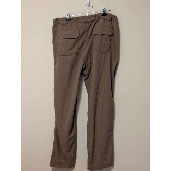 Duluth Trading Co. 5 Pocket Quick Dry Hiking Pants Khaki Brown Sz XL x34 - Picture 2 of 8
